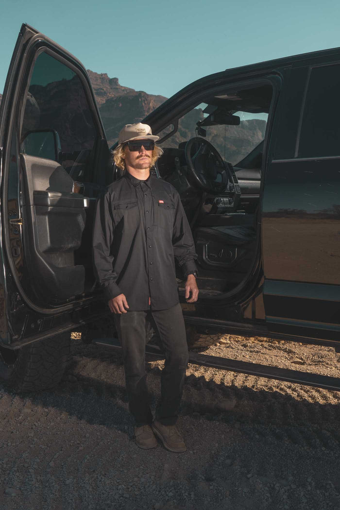 Outdoorsman Long Sleeve - Black