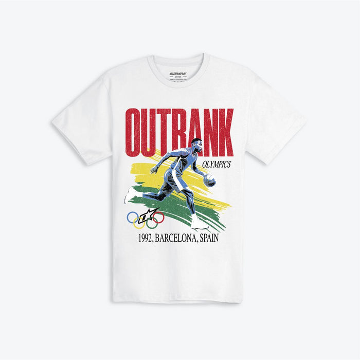 OUTRANK - BARCELONA T-SHIRT - OR3921T - WHITE