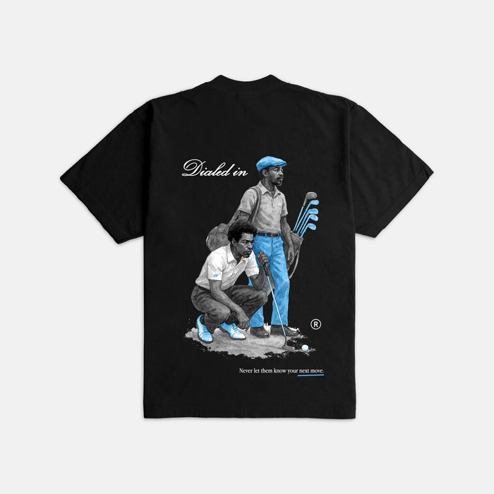 OUTRANK "DIALED IN" ULTRA HEAVYWEIGHT T-SHIRT - OR3762PR - BLACK