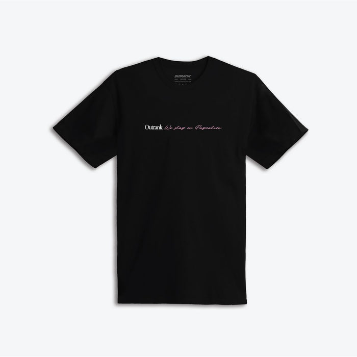 OUTRANK  "WE STAY ON PAYCATION" - OR3973T - BLACK