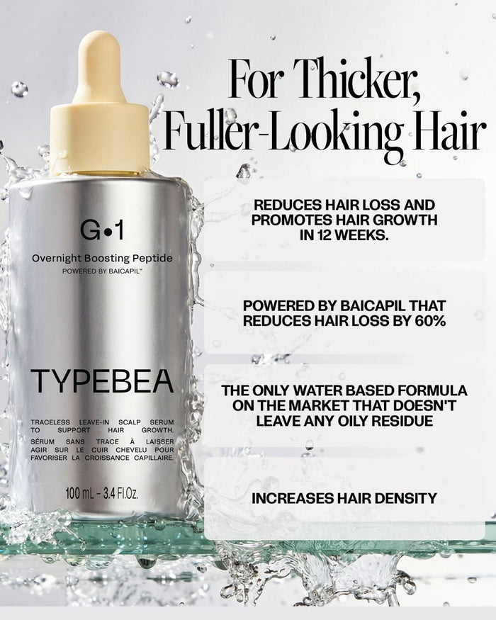 Overnight Boosting Peptide Hair Growth Serum (2 Pack)