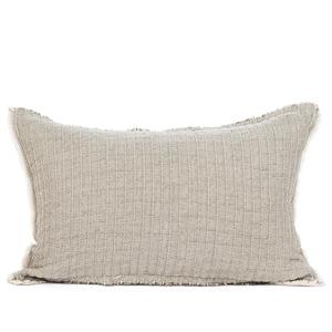 Overstitch Rectangle Pillow-24x16"H