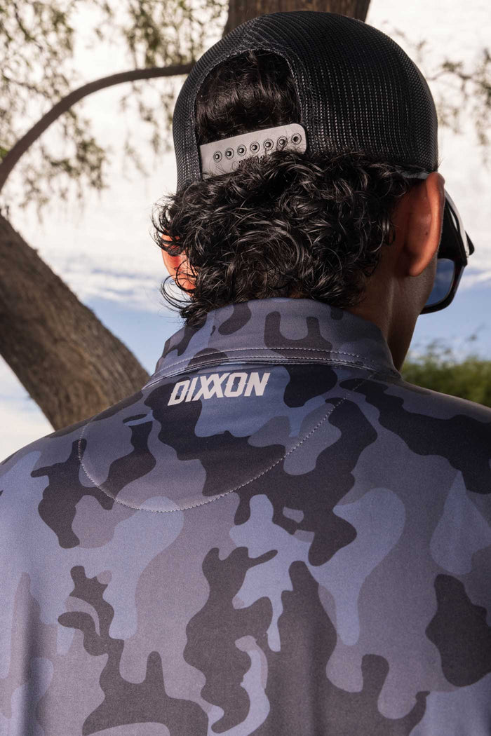 Party Polo - Black Camo
