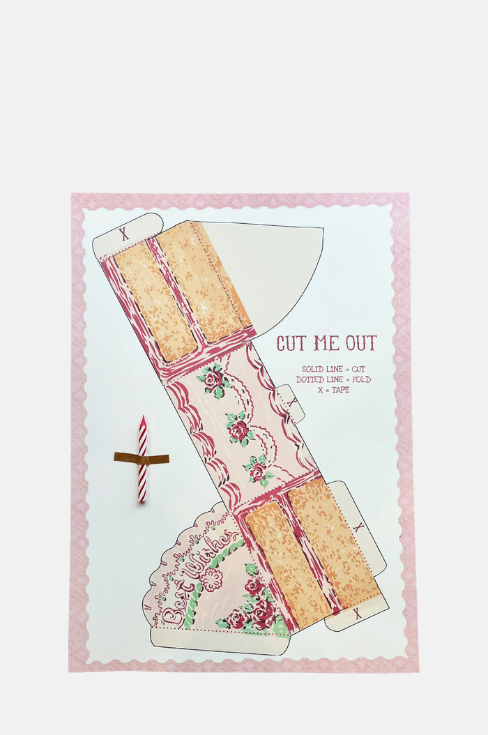 Parcel Piece of Cake Box.