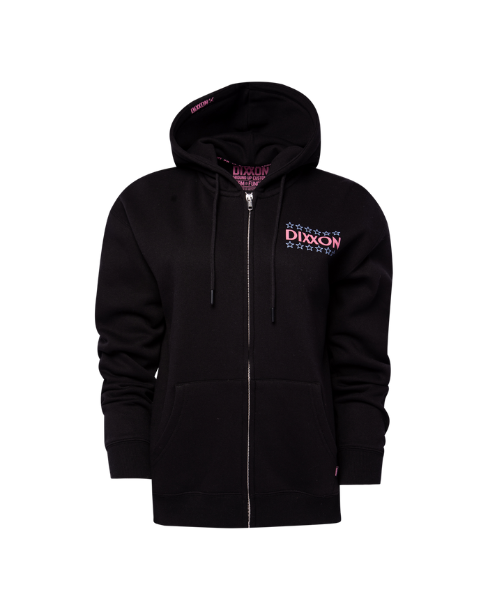 Plaid Palace Womens Pullover - Black