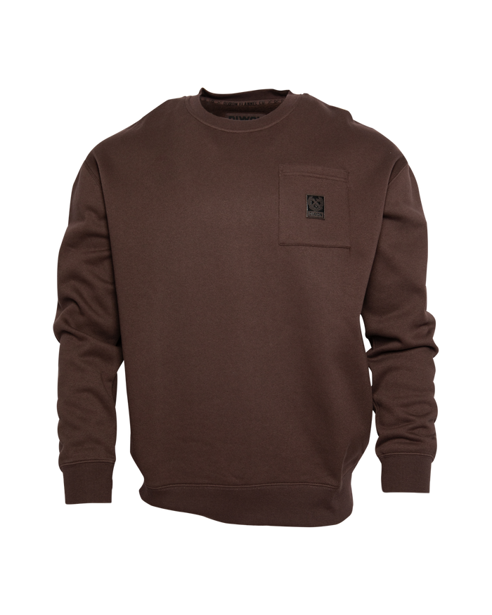Pocket Crewneck - Brown