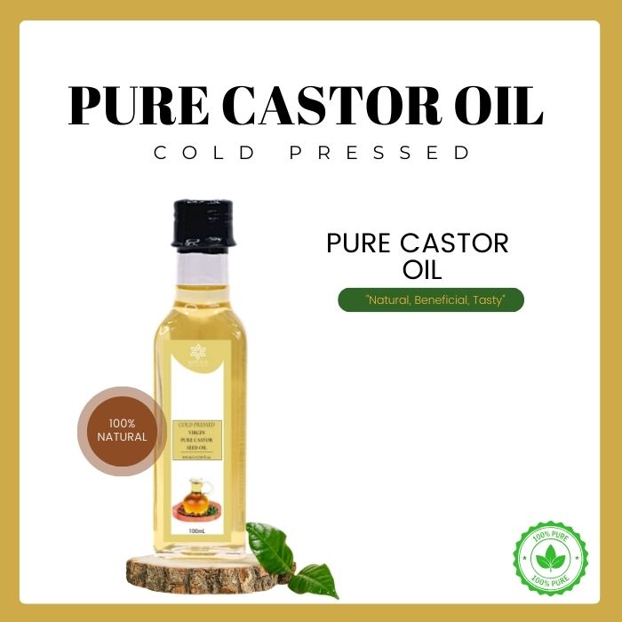 Premium Cold-Pressed Castor Oil | Hair | Brows | Lashes | Skin Strengthen | Condition | Protect