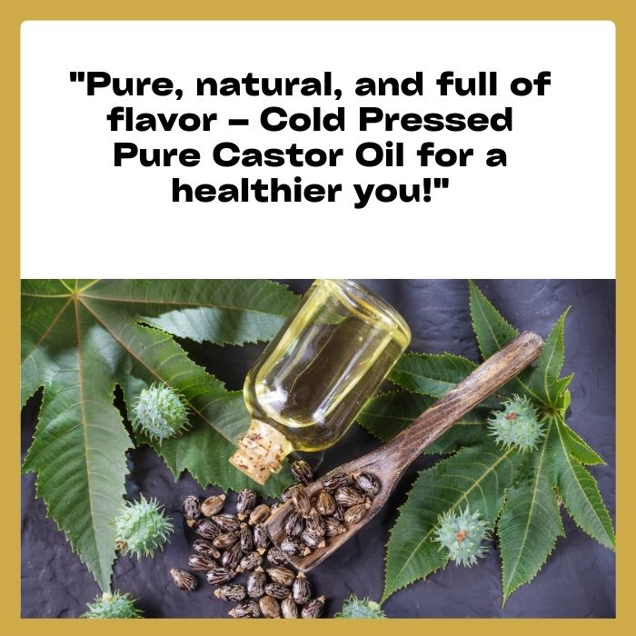 Premium Cold-Pressed Castor Oil | Hair | Brows | Lashes | Skin Strengthen | Condition | Protect