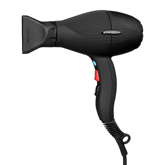 Sam Villa Pro Light Ionic Hair Dryer – sleek, compact, ionic, and lightweight professional hair blow dryer.