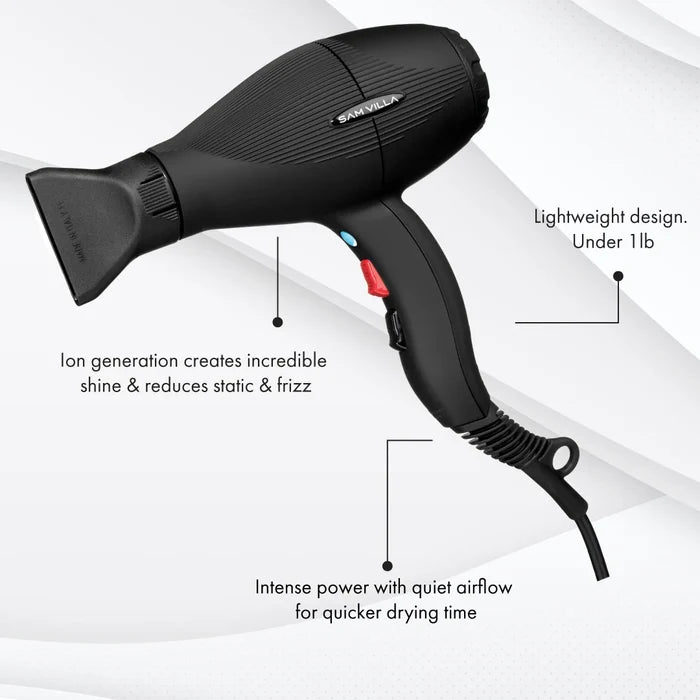 Ionic hair dryer