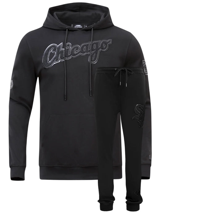PRO STANDRED MLB CHICAGO WHITE SOX FLEECE SET - LCW532542SET - BLACK
