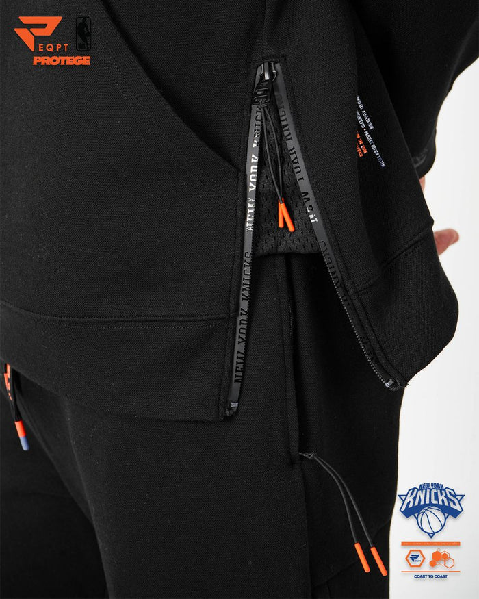 PROTEGE  NEW YORK KNICKS ECO-POLY FLEECE HOODIE - PE-KT-302SET - BLACK