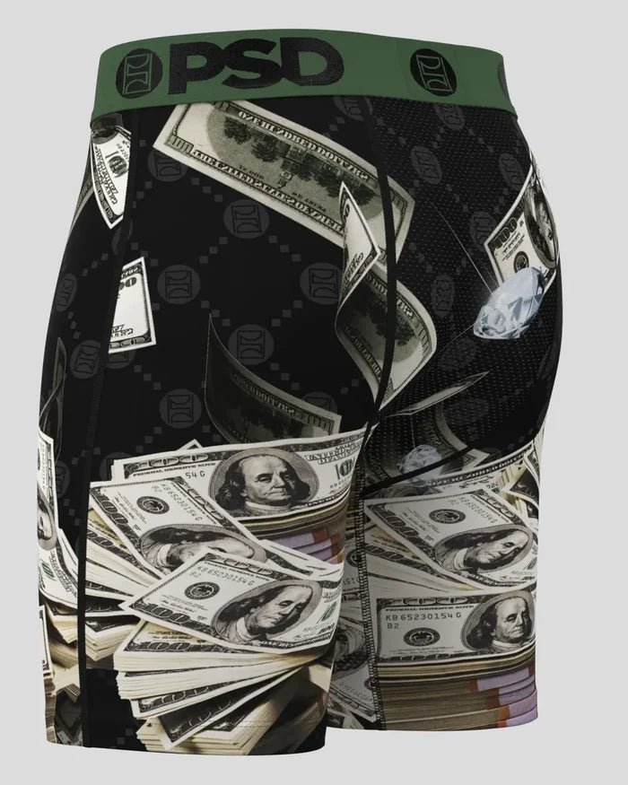 PSD BOXER BRIEF "CATCH BAG" - 425180087 - BLACK/GREEN