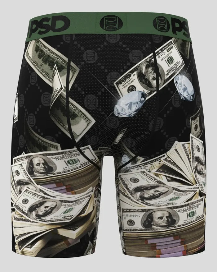 PSD BOXER BRIEF "CATCH BAG" - 425180087 - BLACK/GREEN