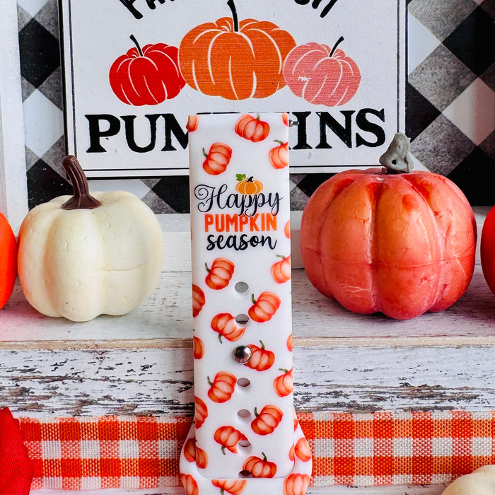 Pumpkin Season Print Silicone Band For Samsung Watch