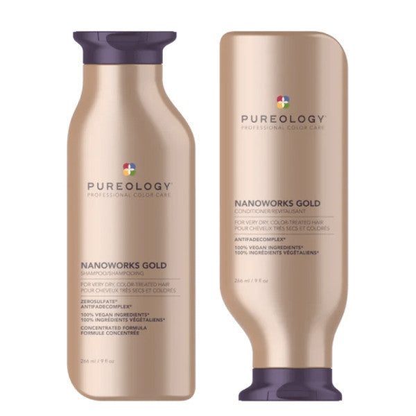 Pureology Nanoworks Gold Shampoo & Conditioner Bundle