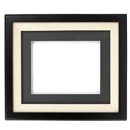 QUILLING CARD Artist Series Frame - Black Rectangle