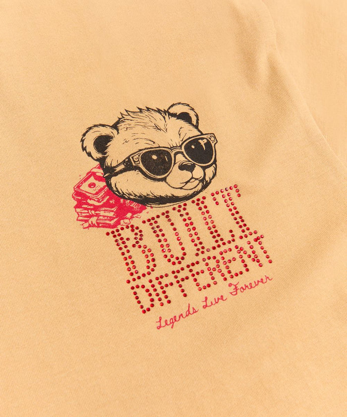 REASON BRAND "BUILT DIFFERENT" T-SHIRT - RS5-110 - KHAKI