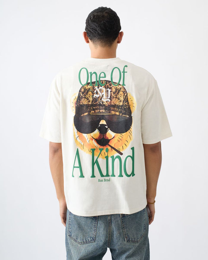 REASON BRAND "CRUISIN CUB" T-SHIRT - RCS6TM-217 - CREAM