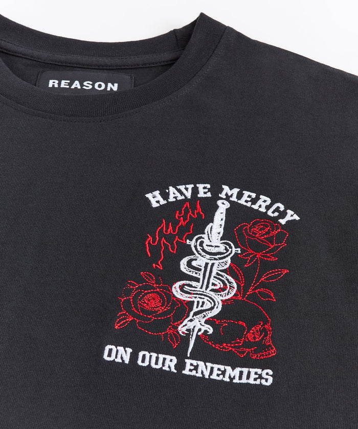 REASON BRAND MERCY T-SHIRT - RS5-134 - BLACK
