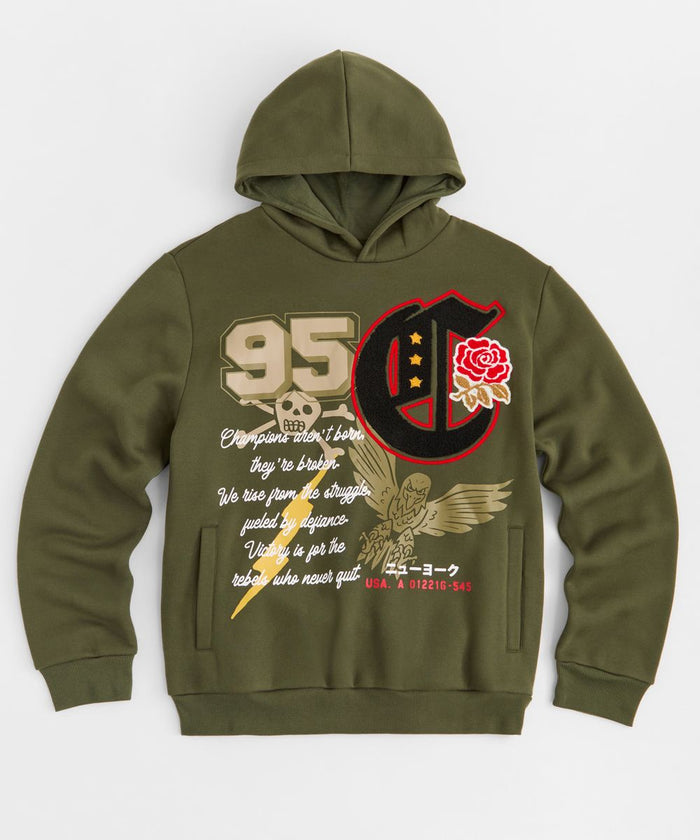 REASON CHENILLE FLEECE SET - RR5-031SET - OLIVE