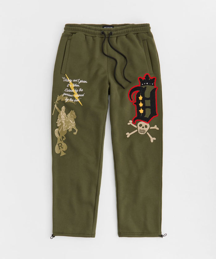 REASON CHENILLE FLEECE SET - RR5-031SET - OLIVE
