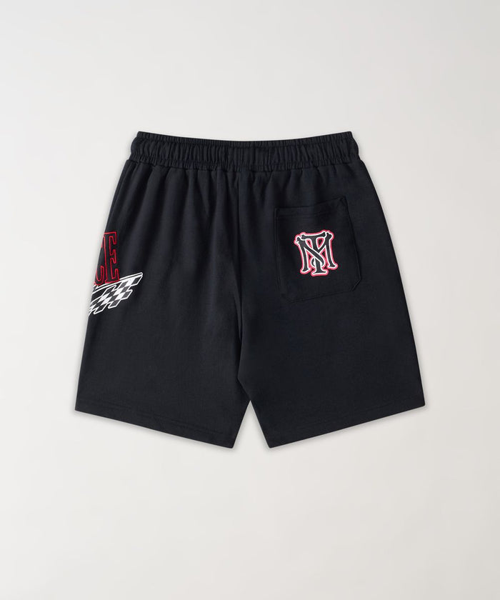 REASON "SHORT SCARFACE RACING SHORT" SF-211 - BLACK
