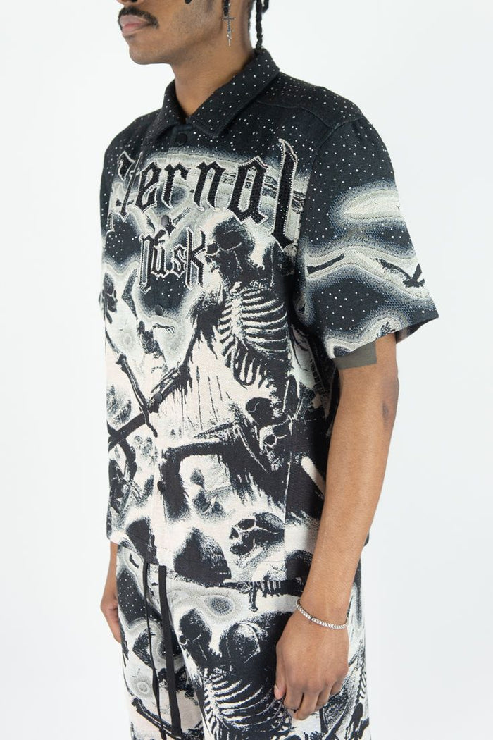 REBEL MIND ETERNAL DUSK TAPESTRY SET- 610-12704 - BLACK