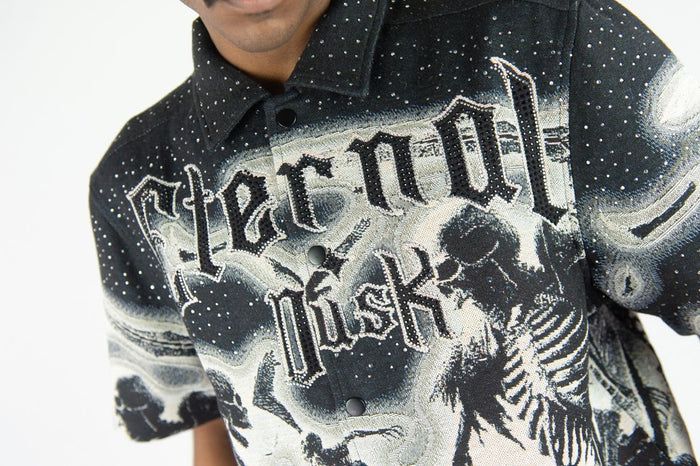 REBEL MIND ETERNAL DUSK TAPESTRY SET- 610-12704 - BLACK