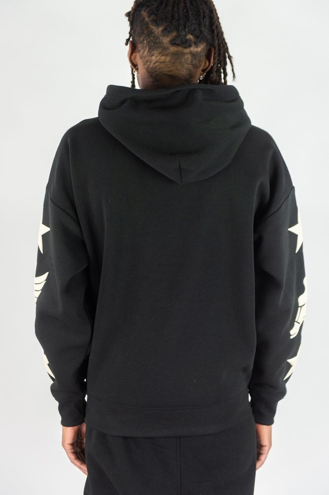 REBEL MIND GOOD LUCK FLEECE SET - 152-323SET - BLACK