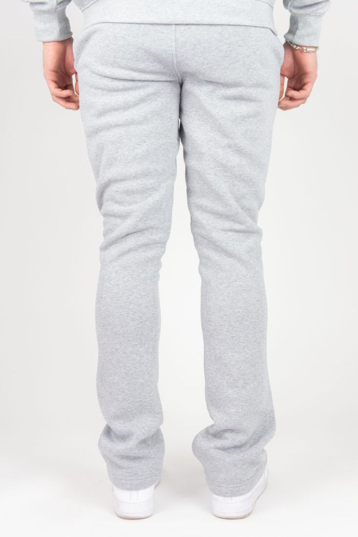 REBEL MIND PLAIN STACKED FLEECE PANT - 100-475 - GREY