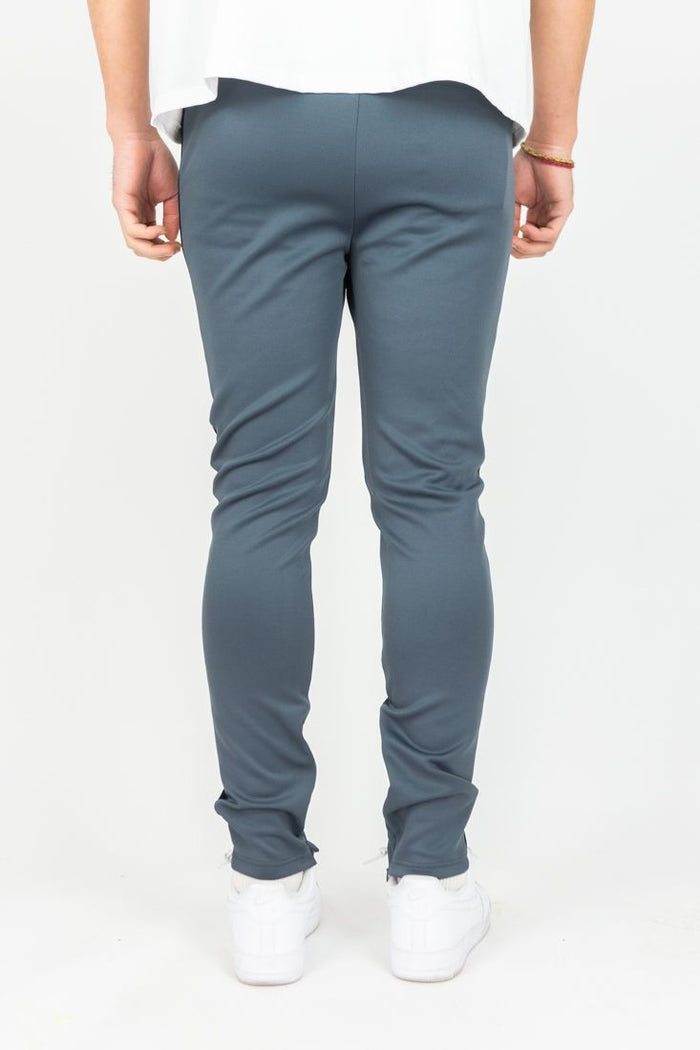 REBEL MIND TRACK PANTS - 100-401 - CHARCOAL/BLACK
