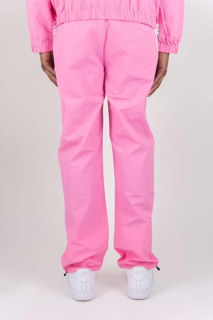 REBEL MINDS STRIPE NYLON PANTS - A00-14405 - PINK