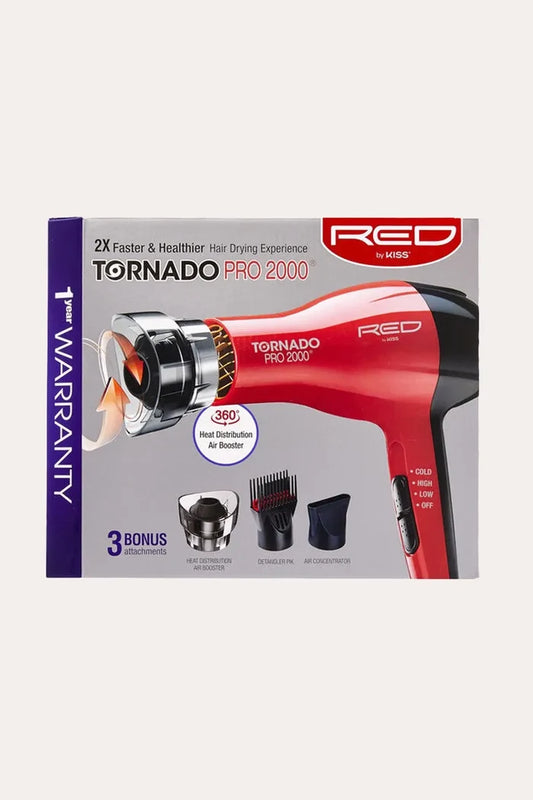 RED BY KISS TORNADO PRO 2000 #BD08N