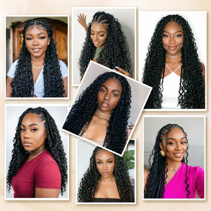 Newmiss Deep Wave Crochet Hair – Easy Installation Curly Human Hair for Protective Hairstyles - newmiss hair