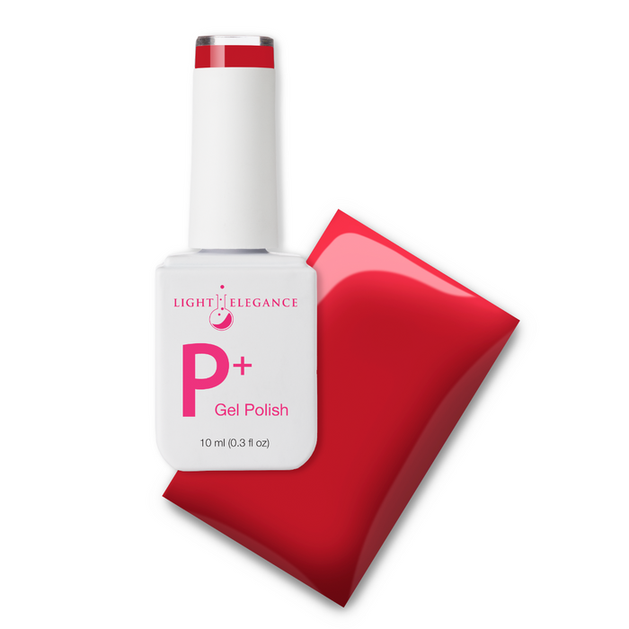 Red Rover ~ P+ Glitter Gel Polish | Light Elegance