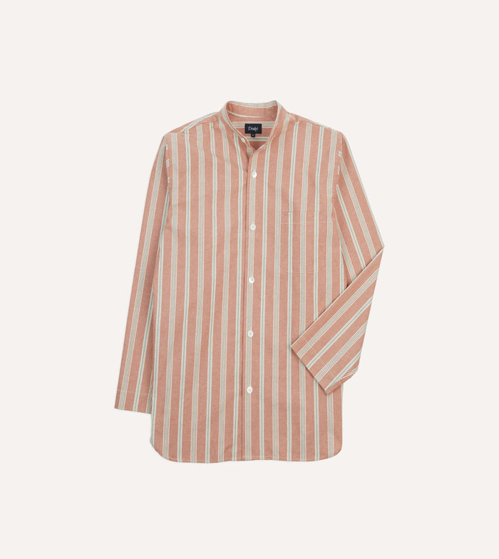 Red Stripe Cotton Pyjama Set