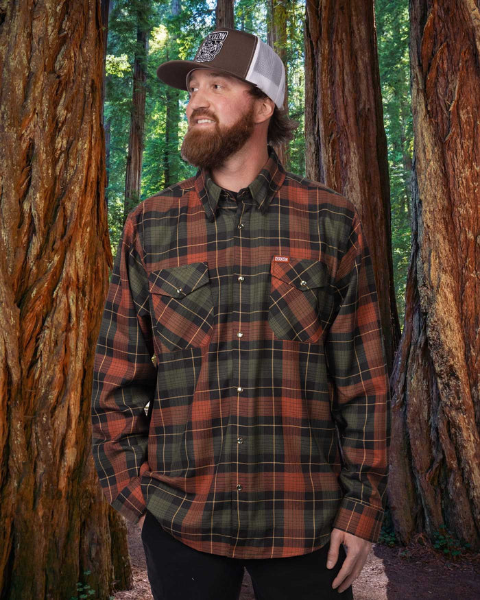 Redwood Forest Flannel