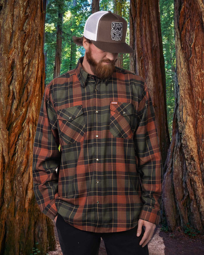 Redwood Forest Flannel