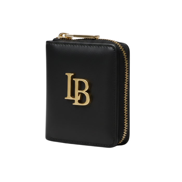 Regents Park Mini Black Plant-Based Leather Wallet (Available for Pre-order 28th Nov)