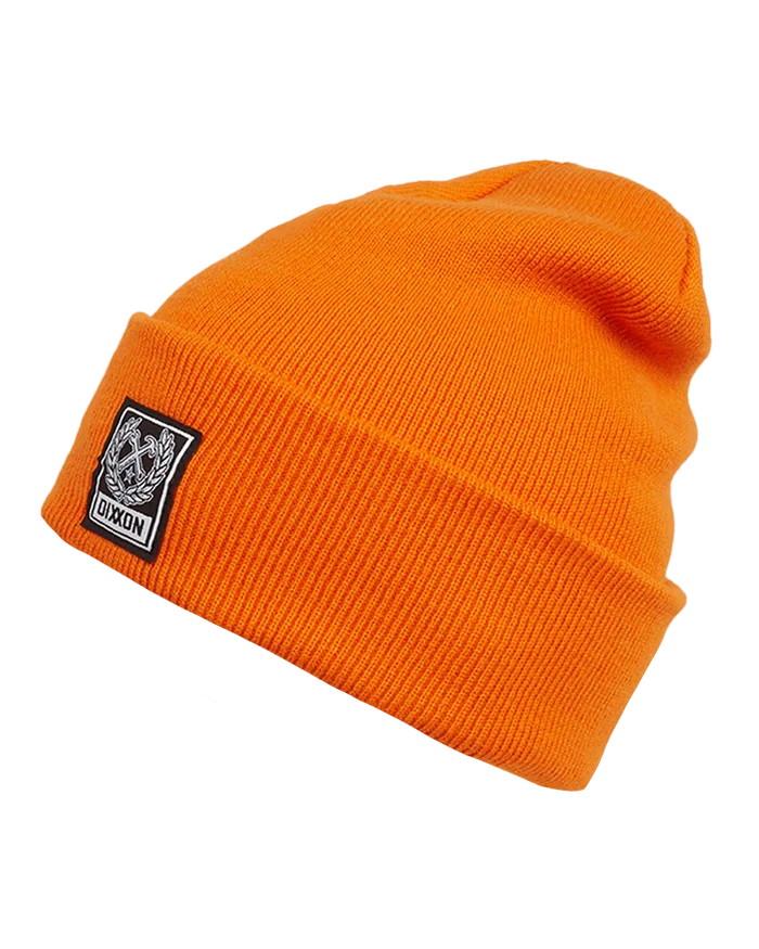RIBBED BEANIE - Orange