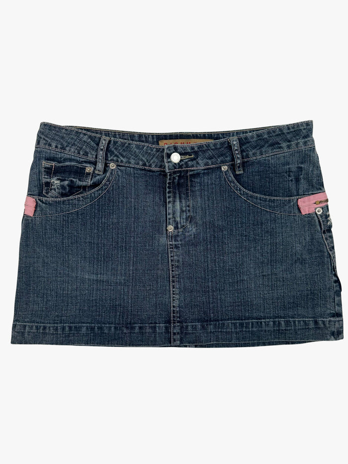 Richmond Mini Denim Skirt