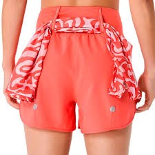 ASICS ROAD 3.1 IN SHORT CORAL REEF MUJER