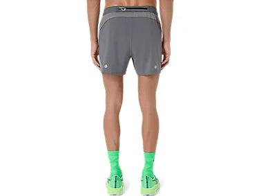ASICS ROAD 5IN SHORT CLAY GREY HOMBRE