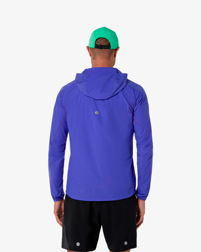 ASICS ROAD PACKABLE JACKET COBALT BURST HOMBRE