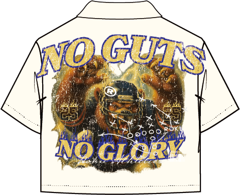 ROKU STUDIO - NO GUTS CROPPED TWILL SHIRT - RK1481884 - EGGSHELL