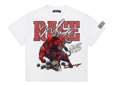 ROKU STUDIO - RAGE MODE RELAXED LOOSE FIT TEE - RK1482048 - WHITE