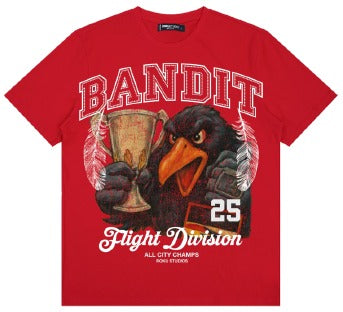 ROKU STUDIO BANDIT REG FIT TEE - RK1482106 - RED