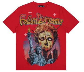 ROKU STUDIO FALLEN DREAMS TEE - RK1482099 - RED