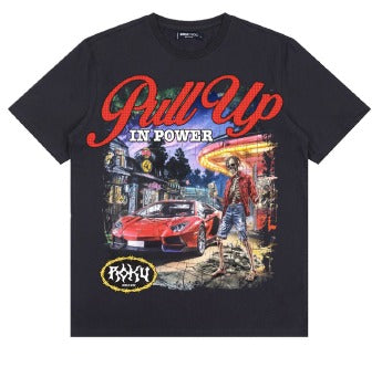 ROKU STUDIO FLY HIGH REG FIT TEE - RK1482101 - BLACK